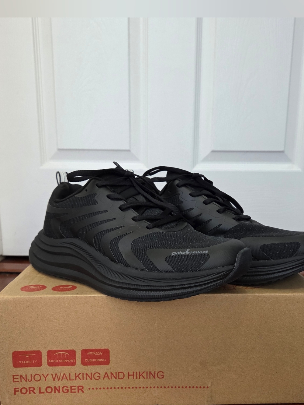 Orthocomfoot Women’s Orthopedic Running Shoes with Arch Support Size 10 - Picture 8 of 15